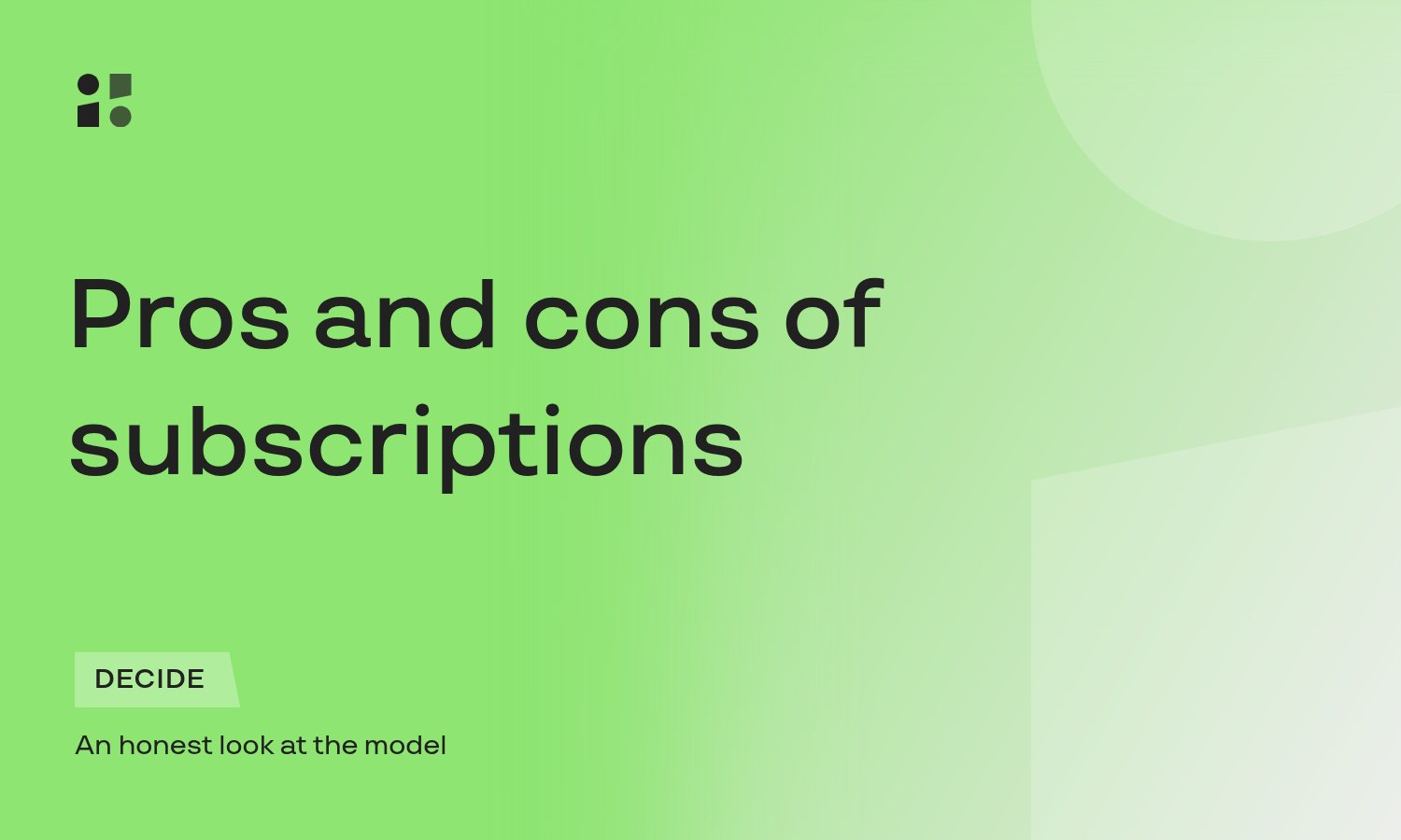 Pros and Cons of Subscription Business Model (2024)