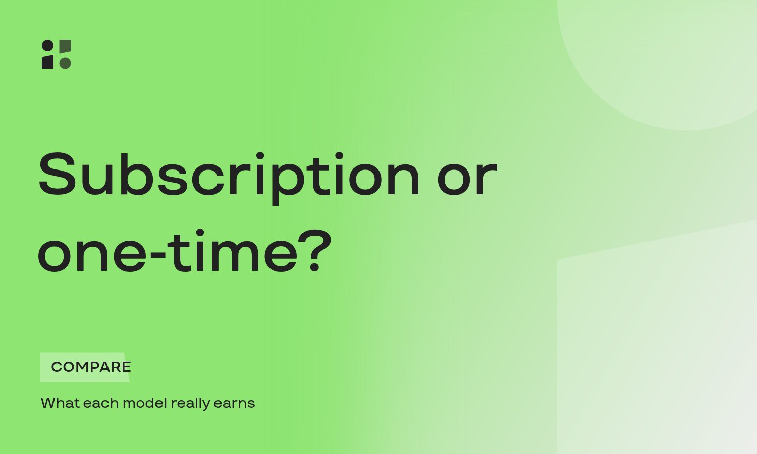 One Time Purchase: Meaning & vs Subscription Model