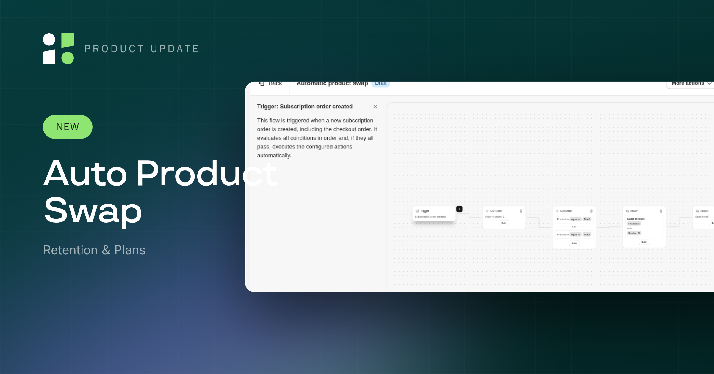 Auto Product Swap — automate product swaps in active subscriptions