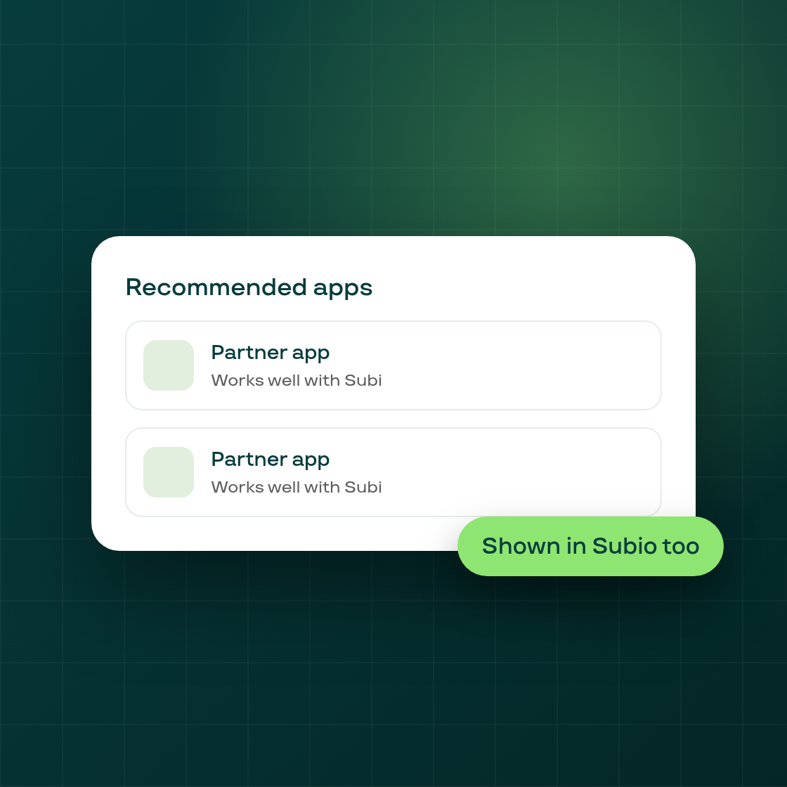 Recommended apps are back on Home, and Subio can point you to one