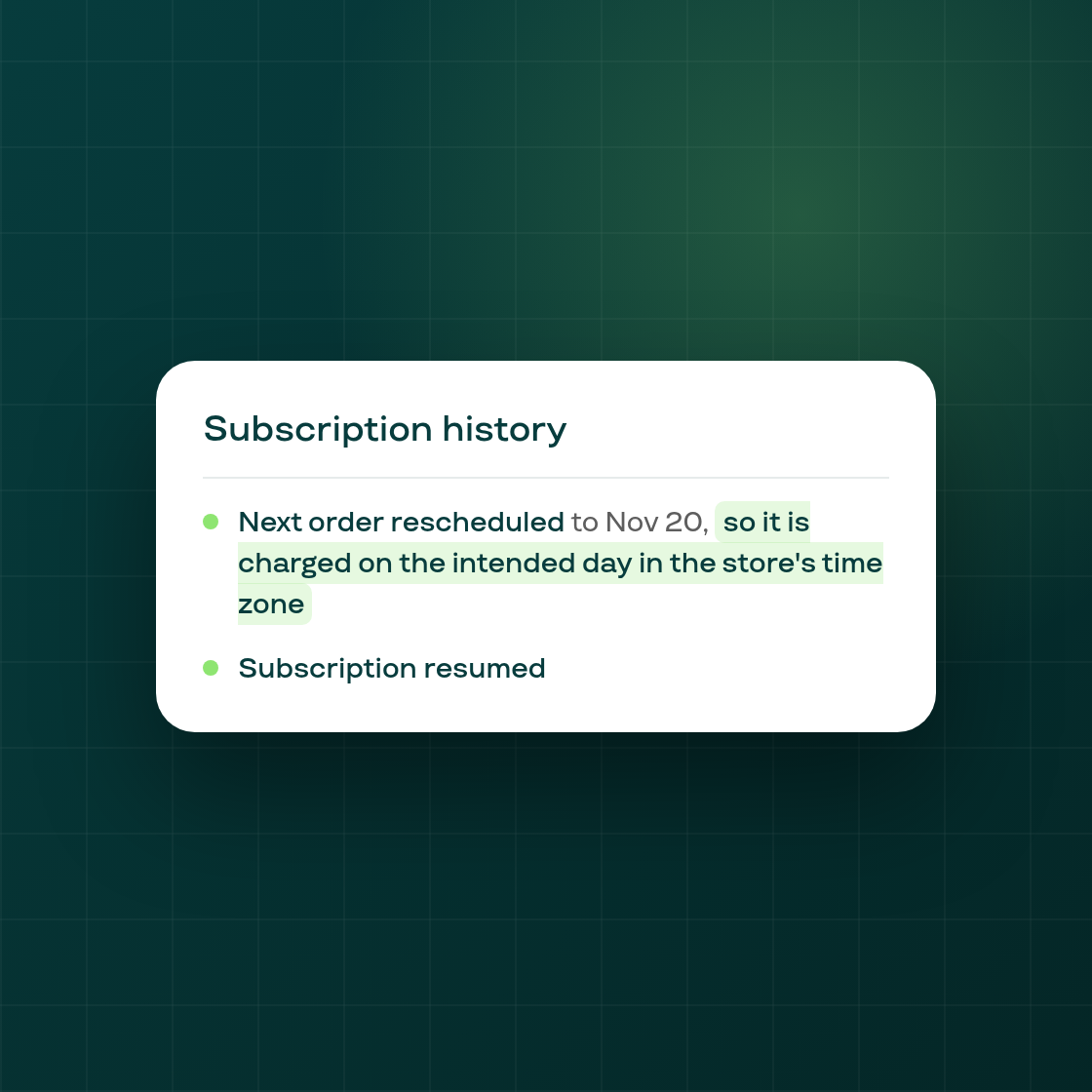 Subscription history now explains why Subi changed it