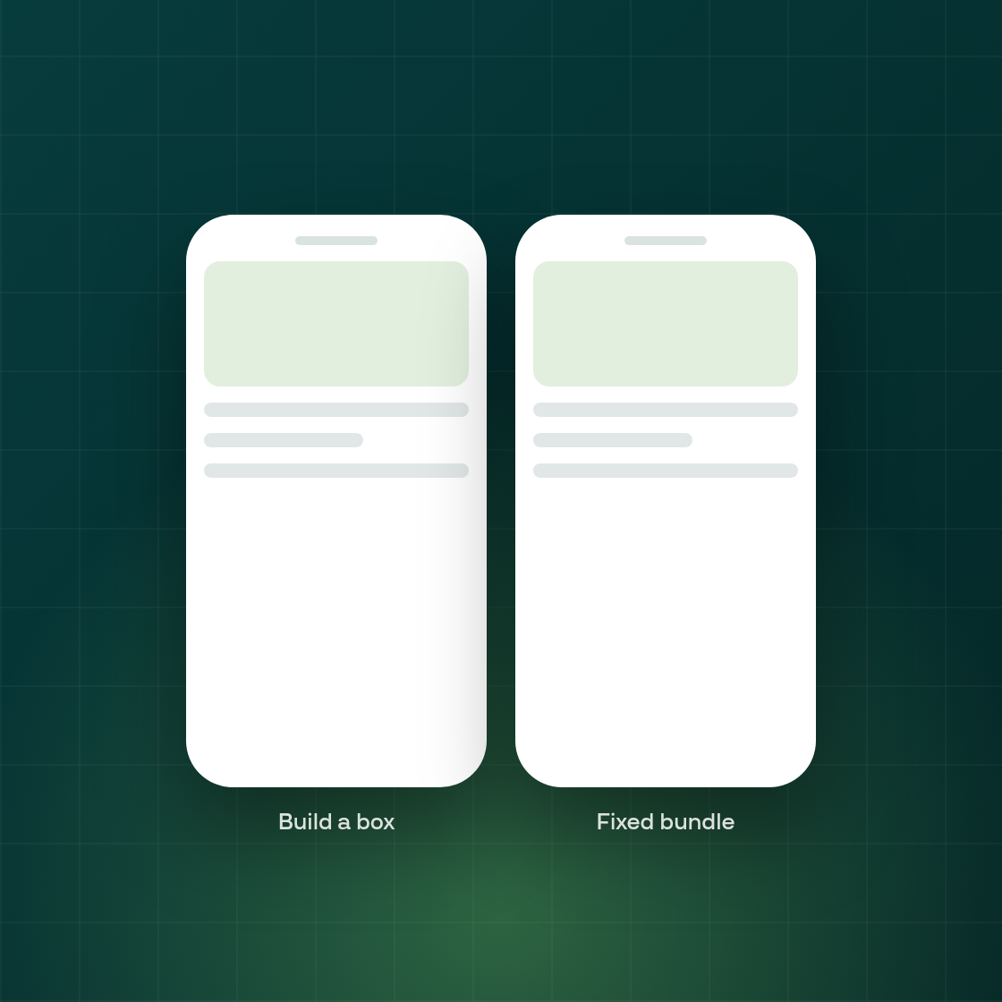 The widget editor's phone preview now covers four more widget types